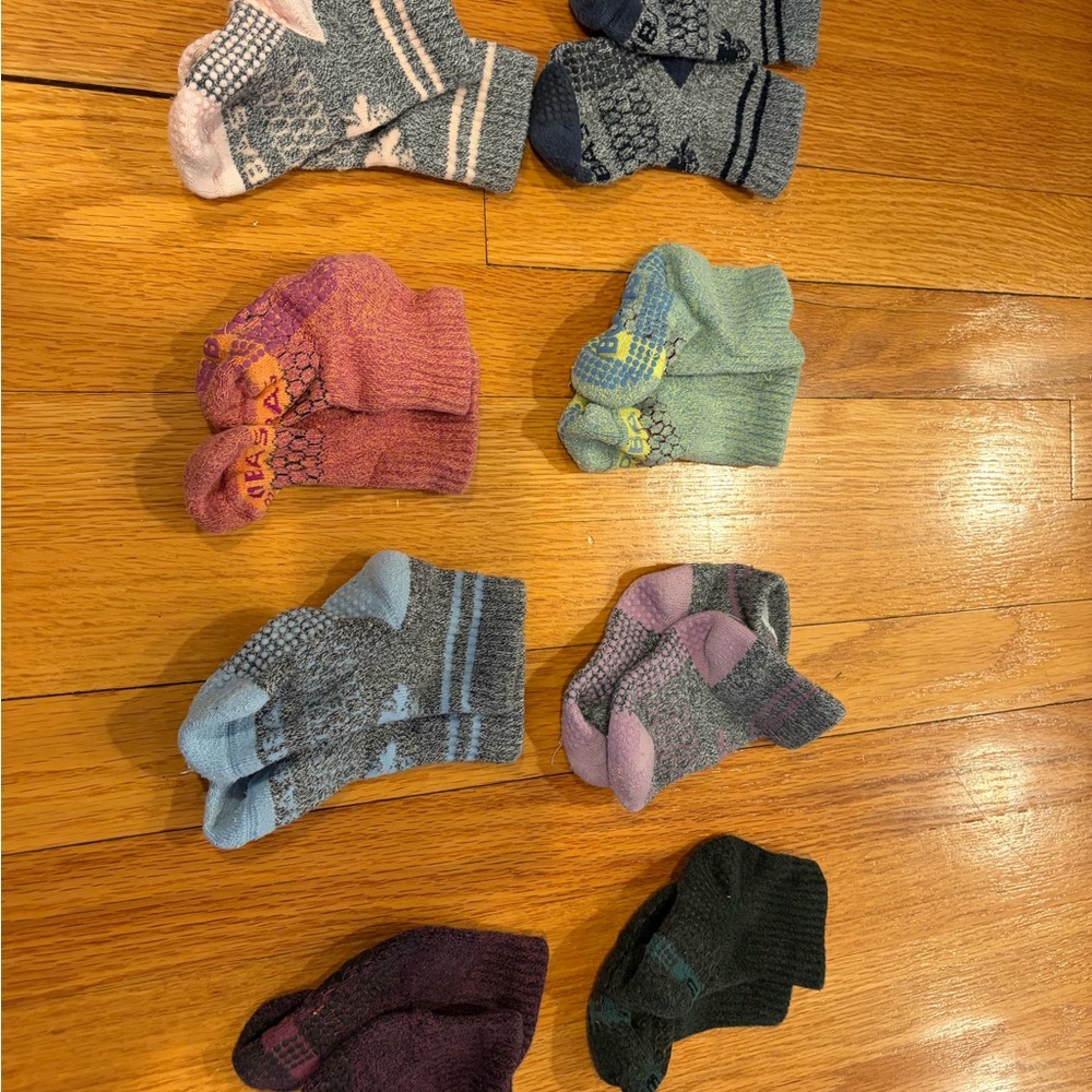 Bombas Toddler Gripper Calf Sock 8-Pack